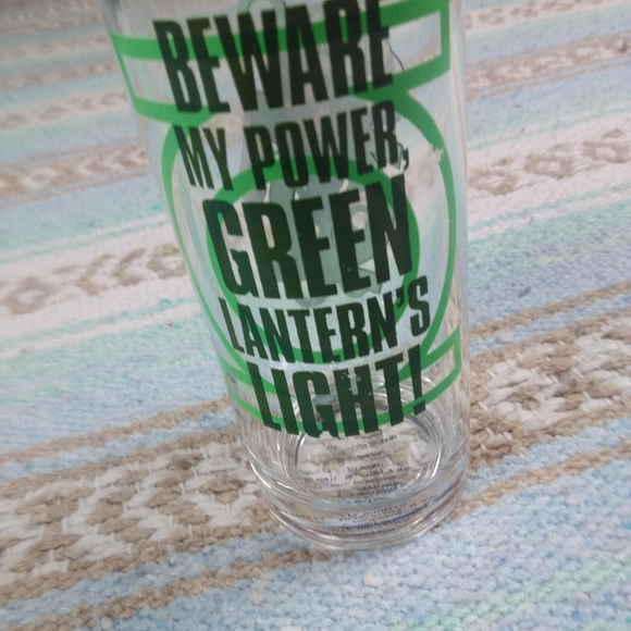 GREEN LANTERN GRAPHIC GLASS HEAVY - Picture 2 of 12